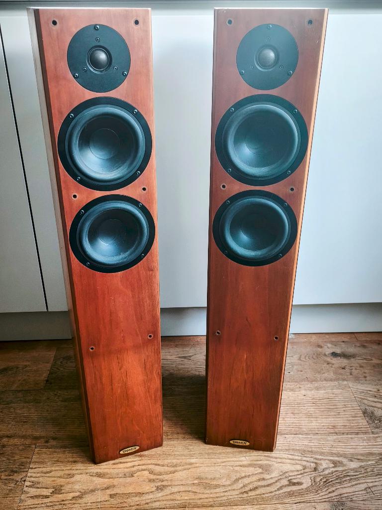 Tannoy Revolution R2, Zo goed als nieuw, 120 watt of meer, Front, Rear of Stereo speakers, Ophalen