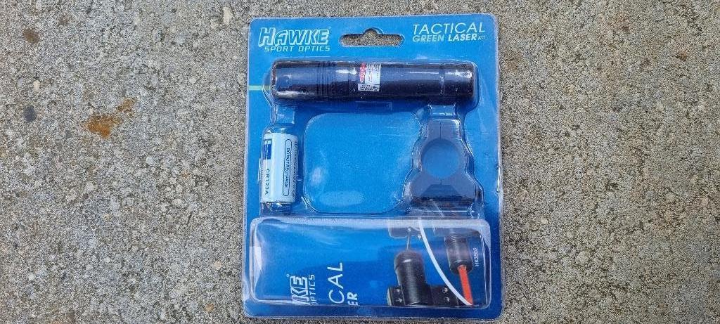 Hawke sport tactical green laser, Sport en Fitness, Schietsport-accessoires, Verzenden, Nieuw