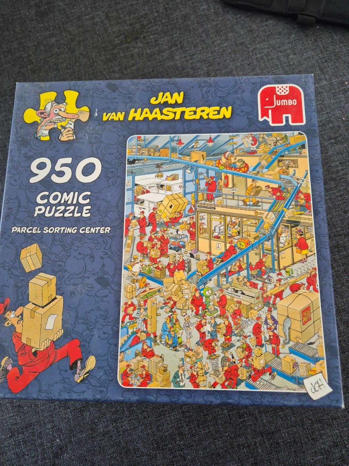 Jan van Haasteren 950 stukjes - Parcel Sorting Center, Ophalen of Verzenden, 500 t/m 1500 stukjes, Gebruikt, Legpuzzel
