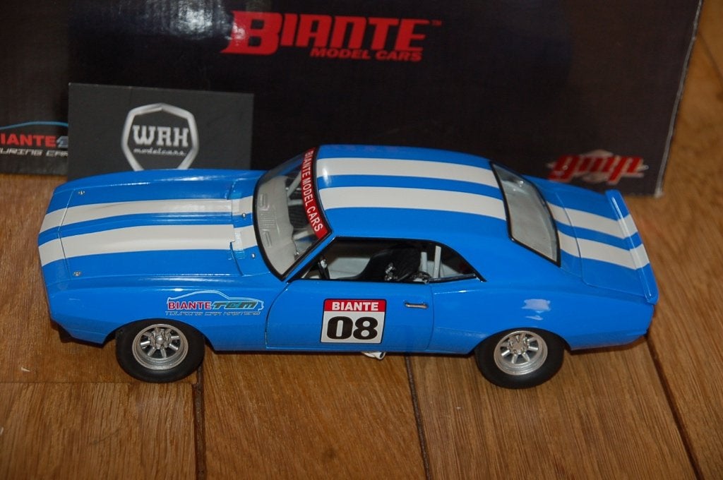 1:18 CHEVROLET CAMARO TCM BIANTE GMP diecast WRH, Hobby en Vrije tijd, Verzenden, Zo goed als nieuw, Auto, Overige merken