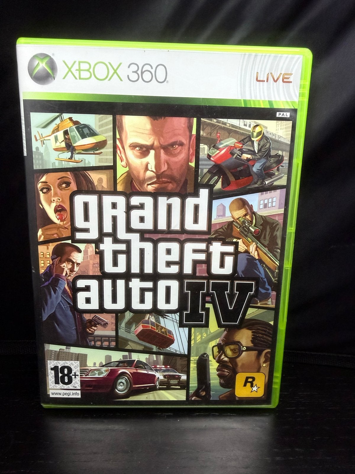 Grand Theft Auto IV (GTA 4) Xbox 360 - Zo goed als nieuw, Avontuur en Actie, Online, S, Vanaf 18 jaar