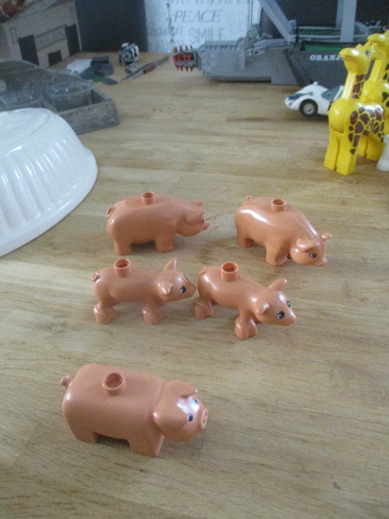 DUPLO VARKENS, Overige thema's, Accessoire, Ophalen of Verzenden, Zo goed als nieuw