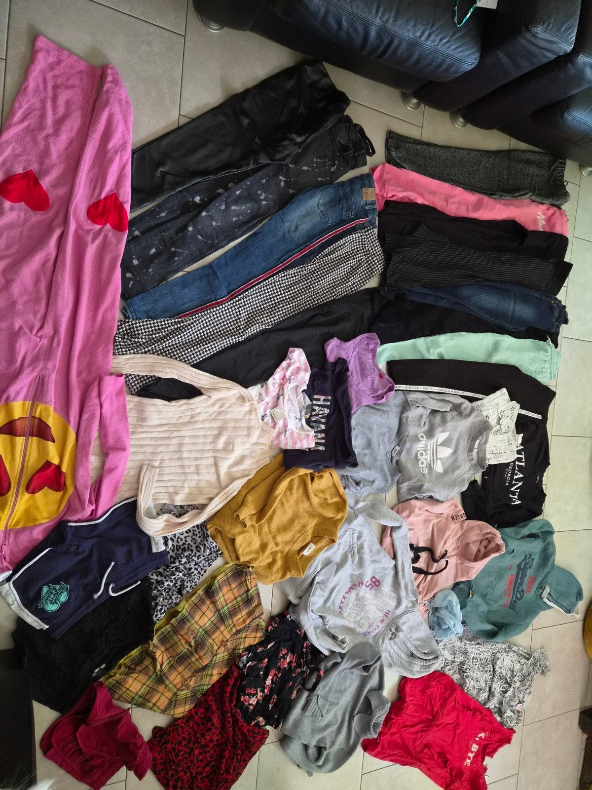 Kledingpakket Meisjes 170/176 (XXS/XS) - Diverse Merken, Ophalen of Verzenden, Zo goed als nieuw, Meisje, Broek