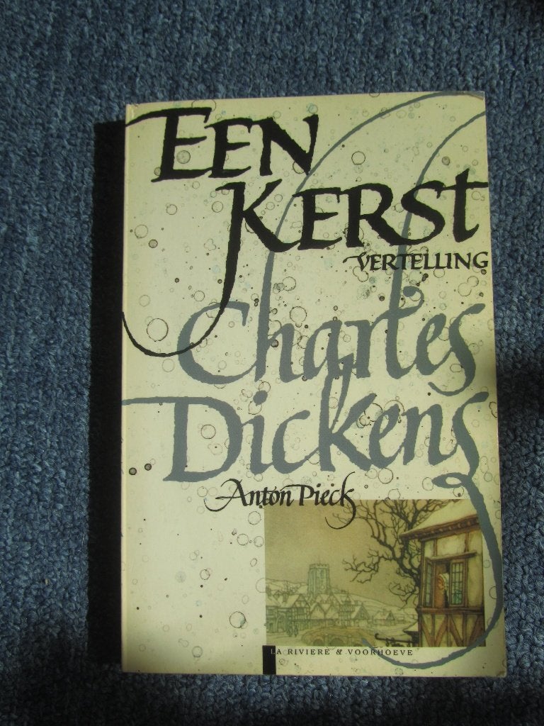 Een Kerstvertelling-Charles Dickens + tekeningen Anton Pieck, Diversen, Ophalen of Verzenden, Zo goed als nieuw