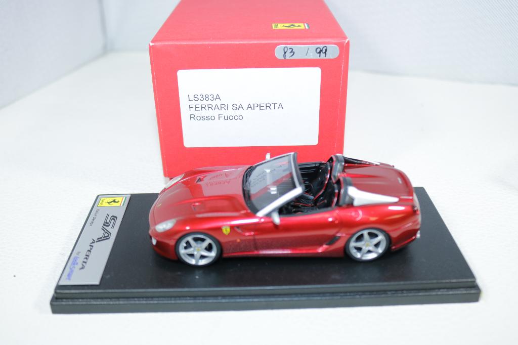 Looksmart Ferrari SA Aperta 1:43 LS383A LIMITED. 83/99 MIB, Hobby en Vrije tijd, Modelauto's | 1:43, Nieuw, Auto, Overige merken