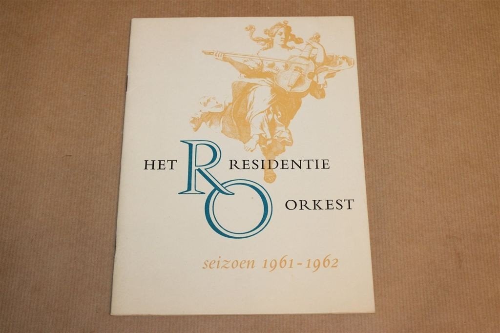 Residentie-Orkest 1961-1962 — Concertprogramma, Ophalen of Verzenden, Gelezen, Artiest