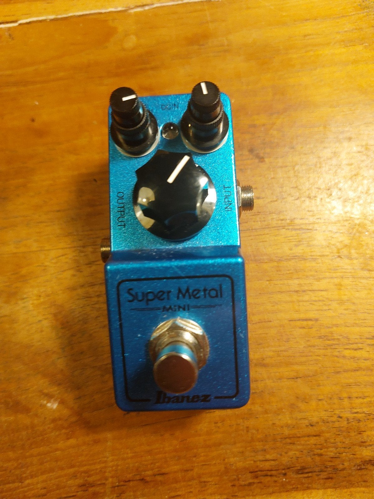 Ibanez Super Metal mini pedaal, Verzenden, Gebruikt, Distortion, Overdrive of Fuzz
