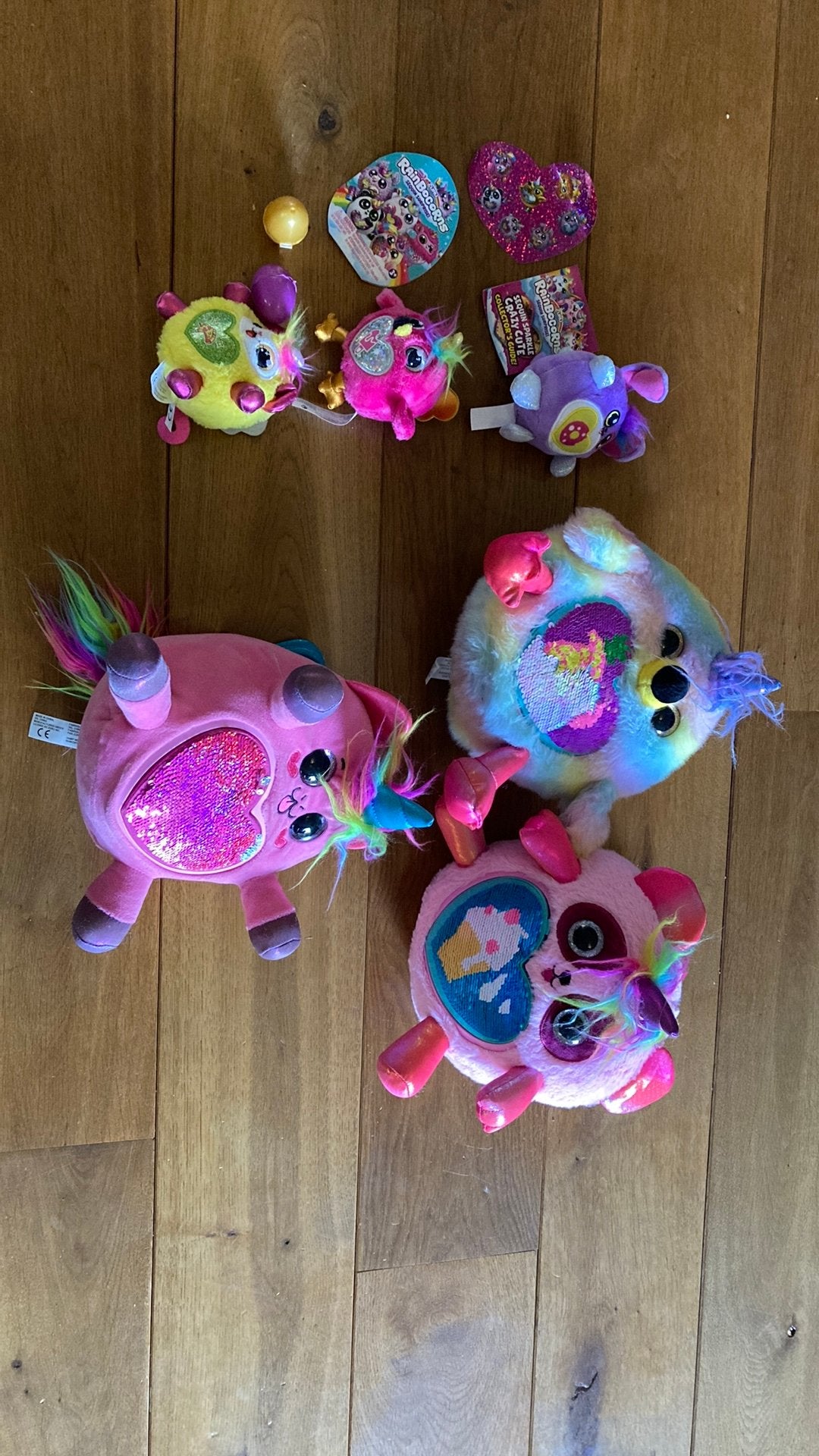 Rainbowcorns, knuffels, Ophalen of Verzenden, Zo goed als nieuw, Overige typen