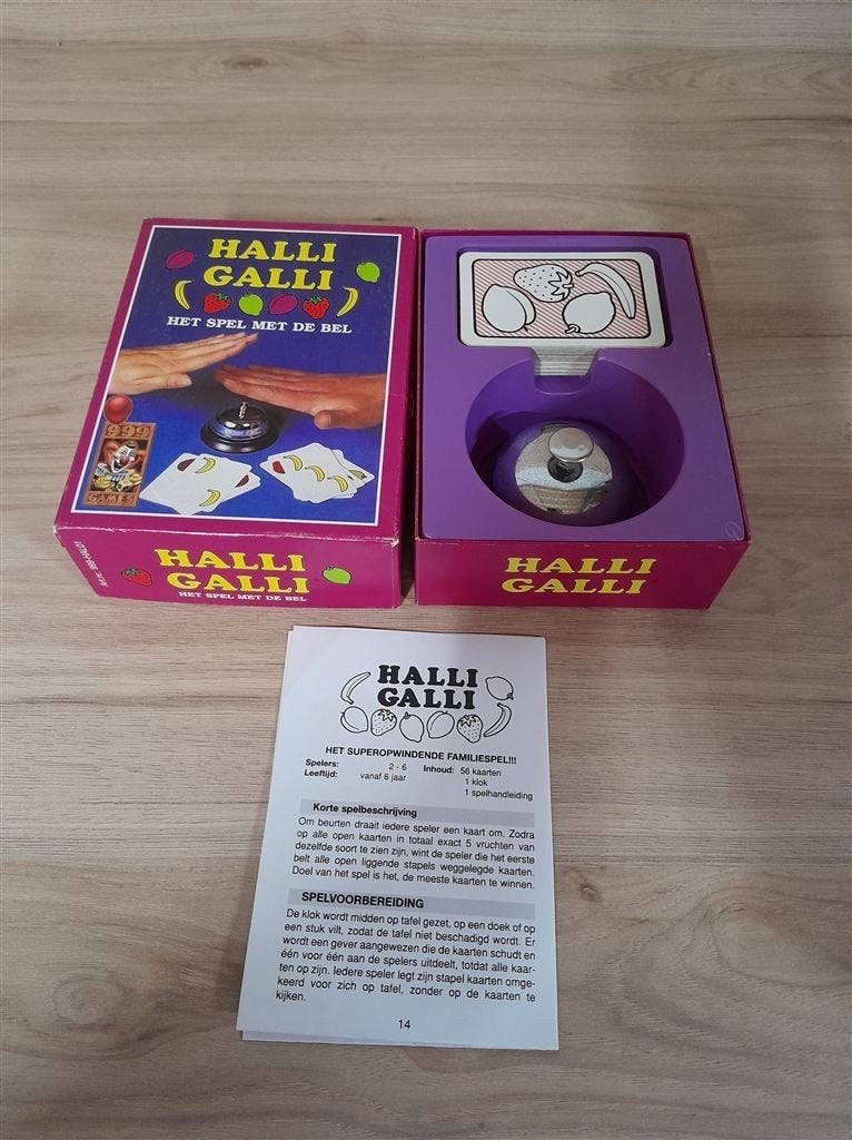 Halli Galli het spel met de bel - s3653