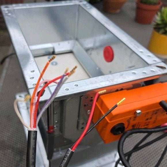 Solid-Air    Rechthoekige brandklep servogestuurd FD25 M24S, Ophalen, Nieuw, Overige