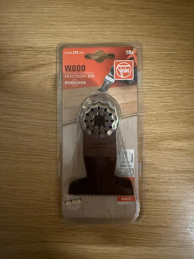 Fein zaagbladen hout 10 stuks, Ophalen, Nieuw