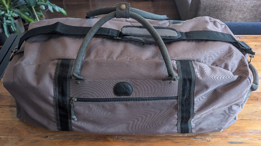 Zeer grote reistas Delsey, 30 cm of meer, Bruin, Minder dan 35 cm, Zo goed als nieuw