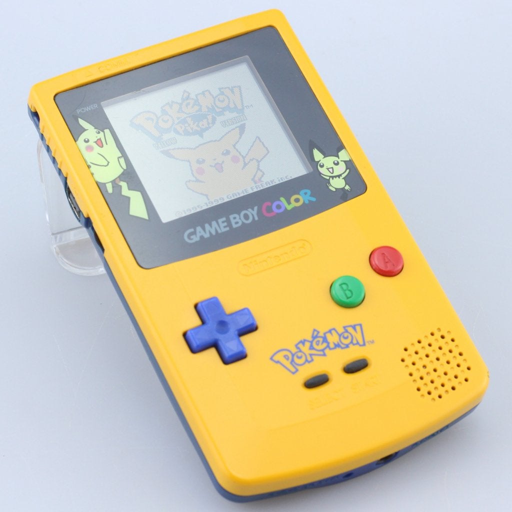 Nintendo Gameboy Color Pikachu Edition, Nintendo, Zo goed als nieuw, Support@nintendo.com, 11-1 Hokotate-cho, Kamitoba, Minami-ku
Kyoto 601-8501
Japan