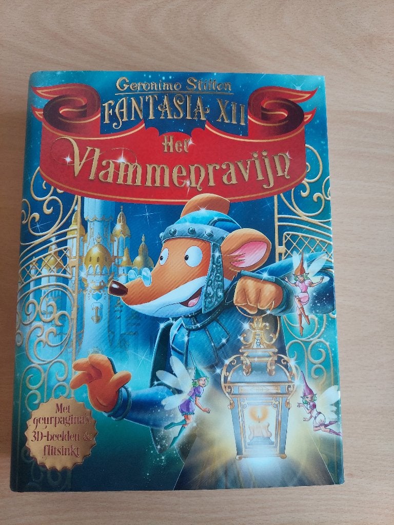 Aangeboden zgan leesboek Fantasia XII, Ophalen, Fictie algemeen, Geronimo Stilton, Zo goed als nieuw