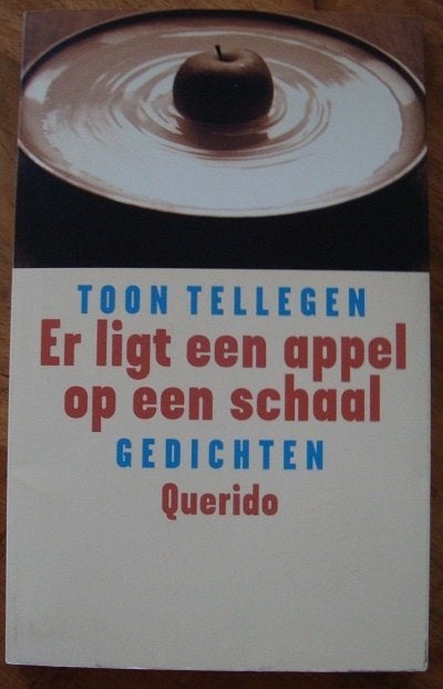 Er ligt een appel op een schaal - gedichten - Toon Tellegen, Ophalen of Verzenden, Zo goed als nieuw, Toon Tellegen, Eén auteur
