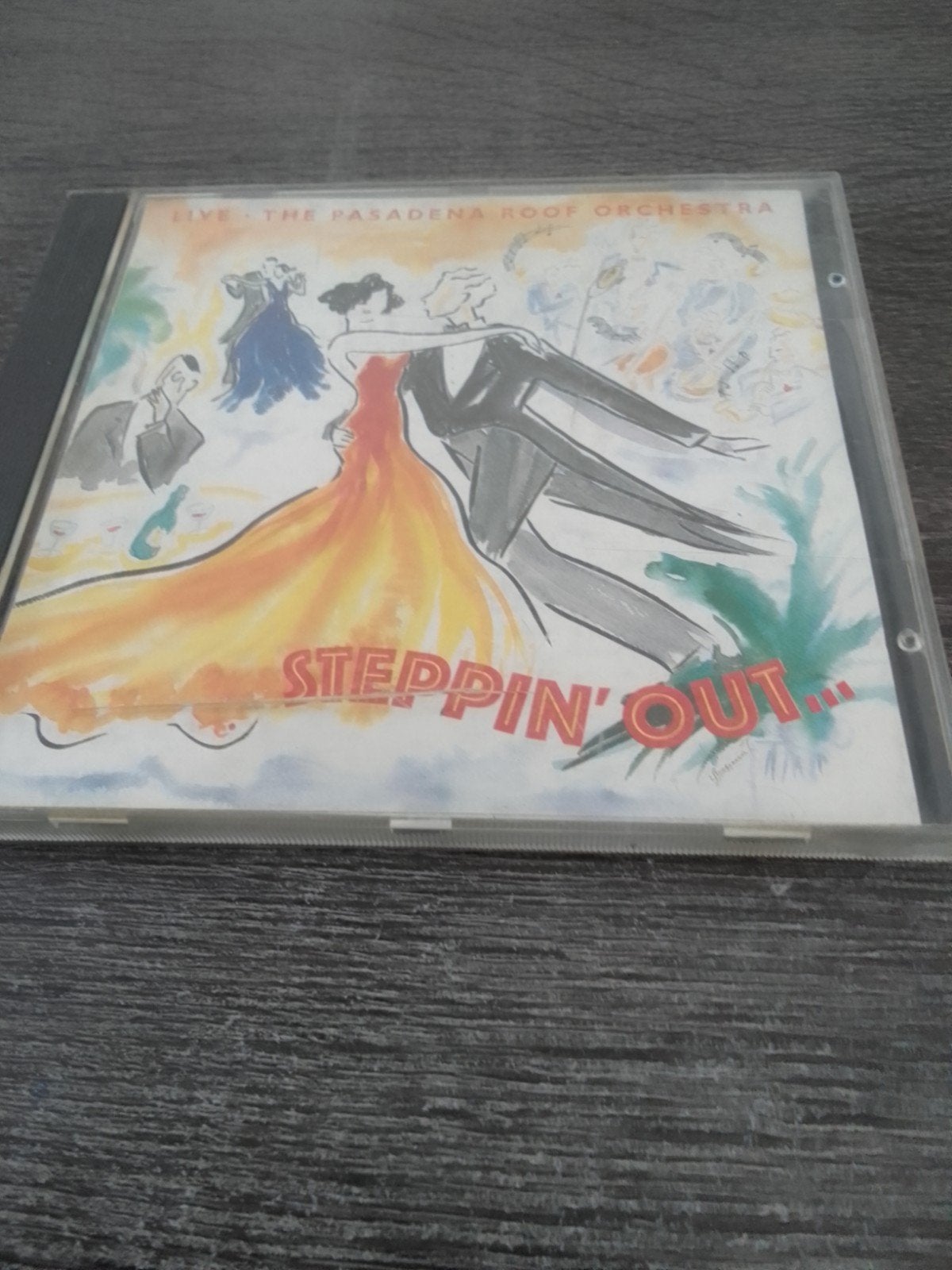 The Pasadena Roof Orchestra - Steppin' Out (Live CD), Ophalen of Verzenden, Gebruikt, Live-album, Inclusief doosje