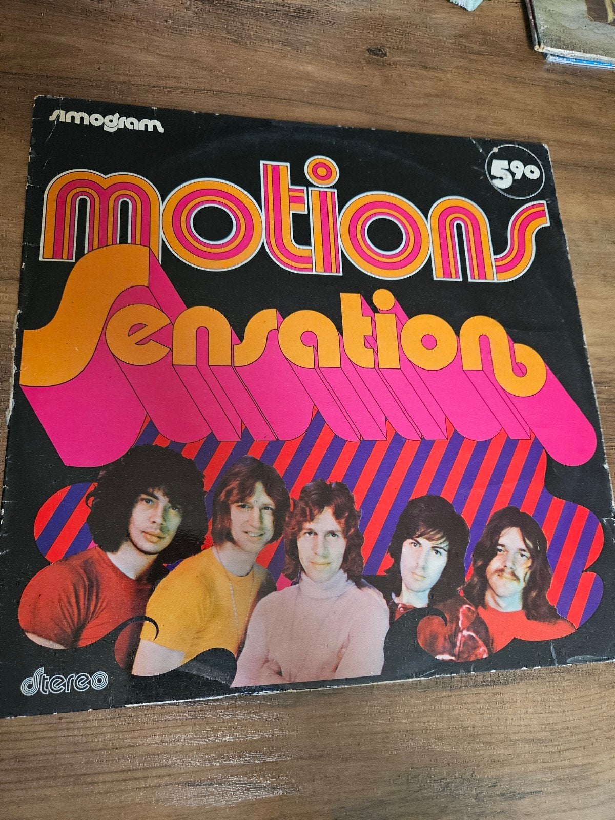 The Motions - Sensation LP (1969) Pop/Rock Vinyl, Cd's en Dvd's, Vinyl | Pop, LP, Gebruikt, Pop, Originele persing