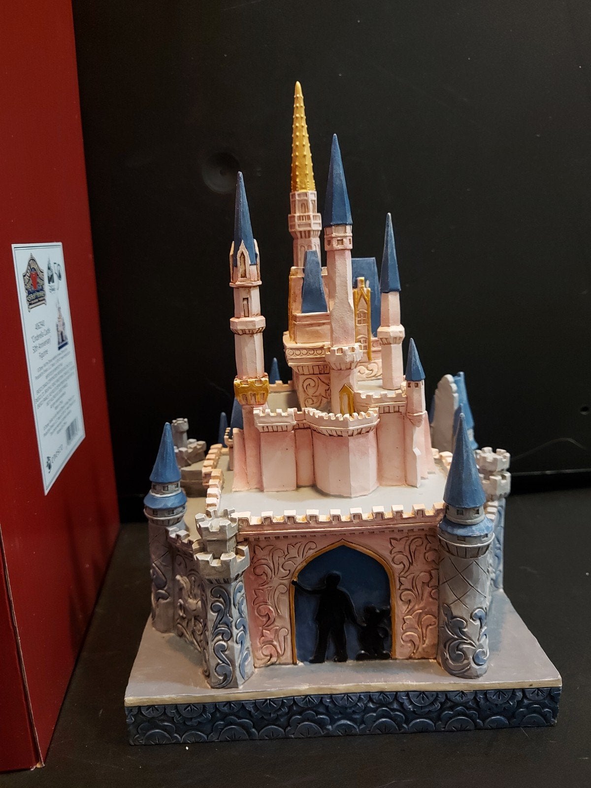 Jim Shore Retired Disney Traditions Assepoester Kasteel, Ophalen, Mickey Mouse, Zo goed als nieuw, Beeldje of Figuurtje
