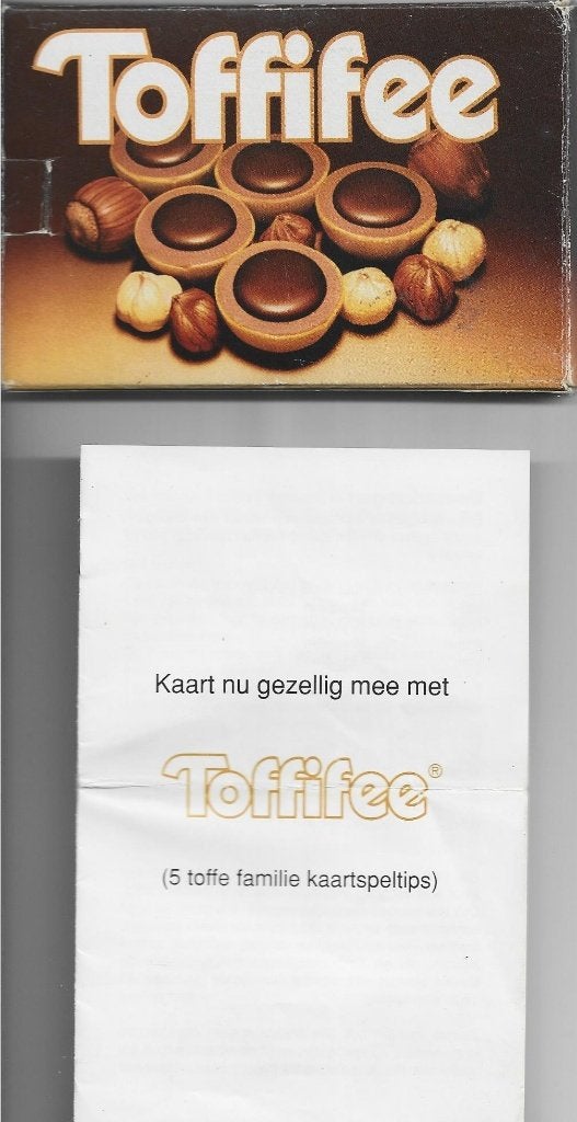 Toffifee speelkaarten, Ophalen of Verzenden, Gebruikt, Speelkaart(en)