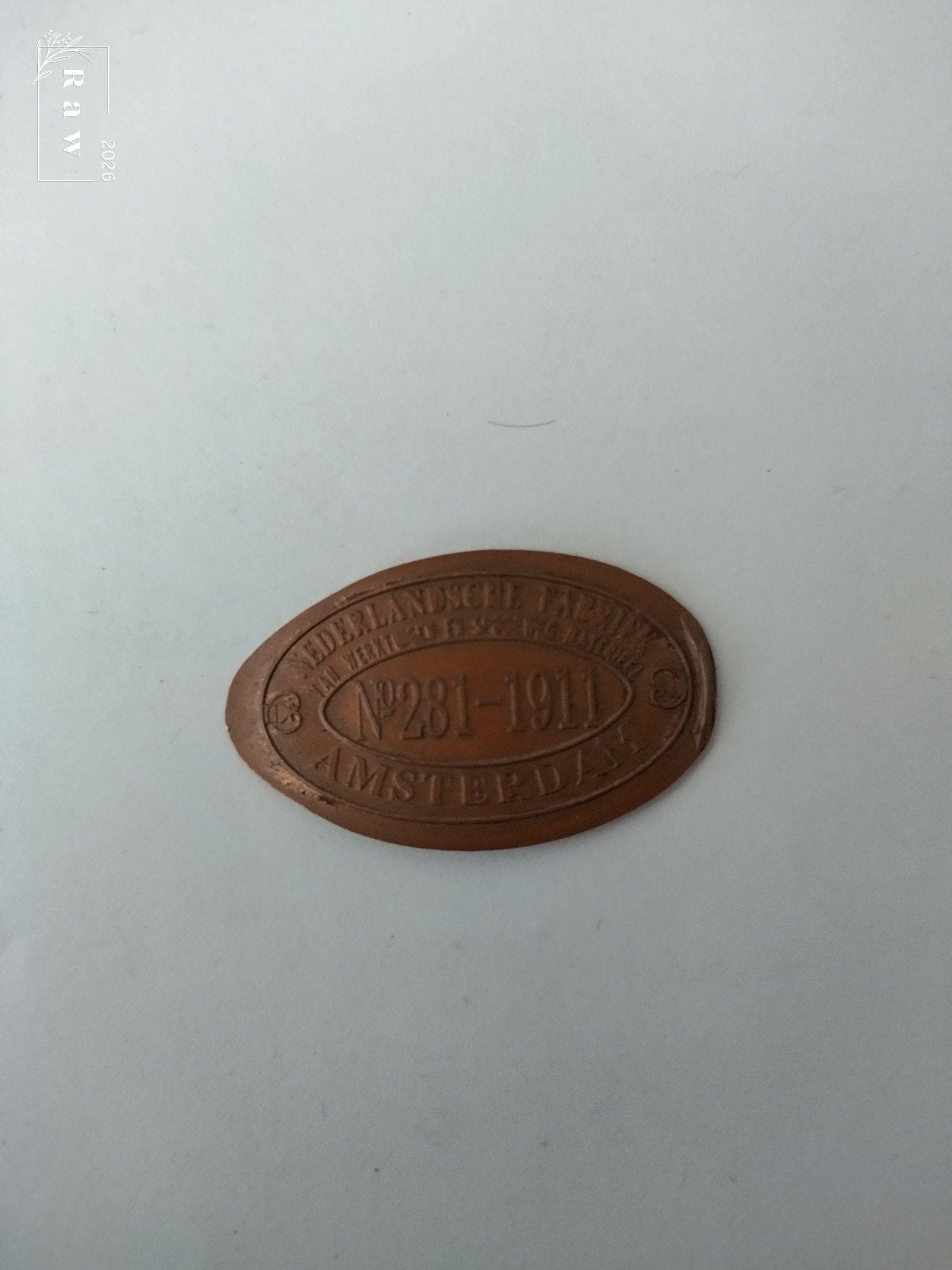 Pressed Penny Spoorwegmuseum, Ophalen of Verzenden