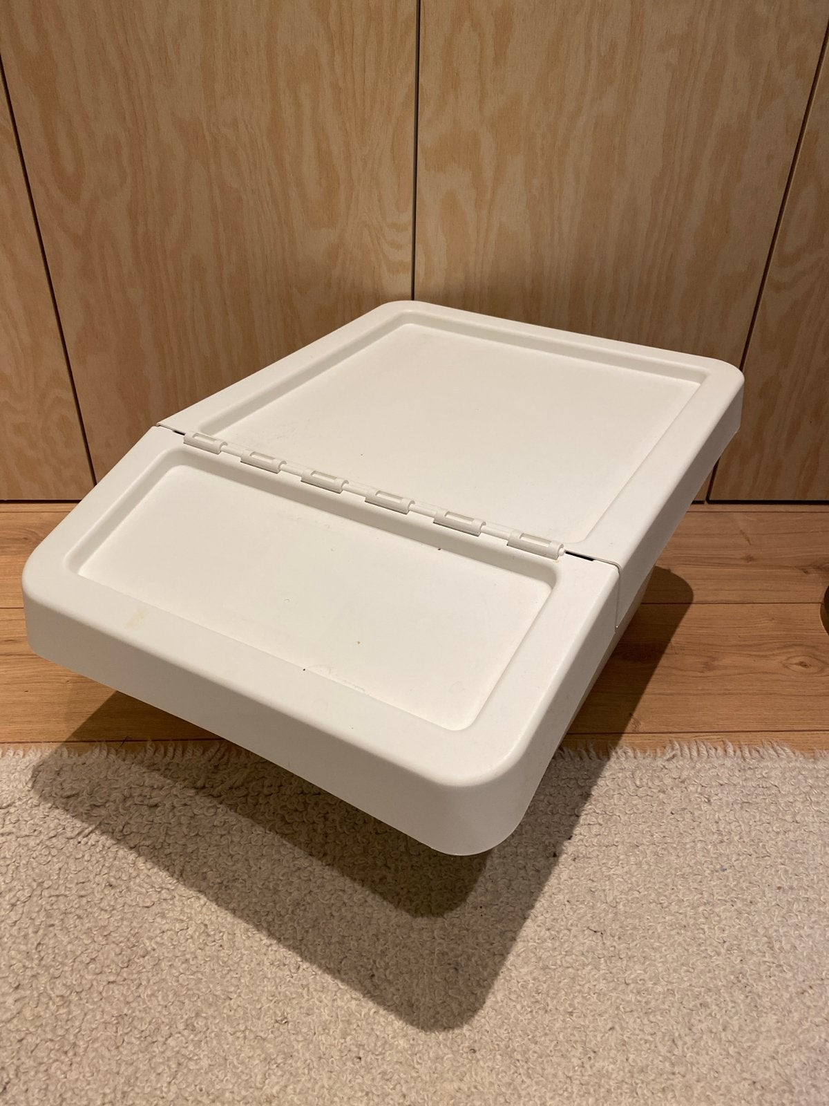 IKEA bak voor recycling (oud papier/glas) - gratis, Ophalen, Kunststof, Gebruikt, 5 – 50