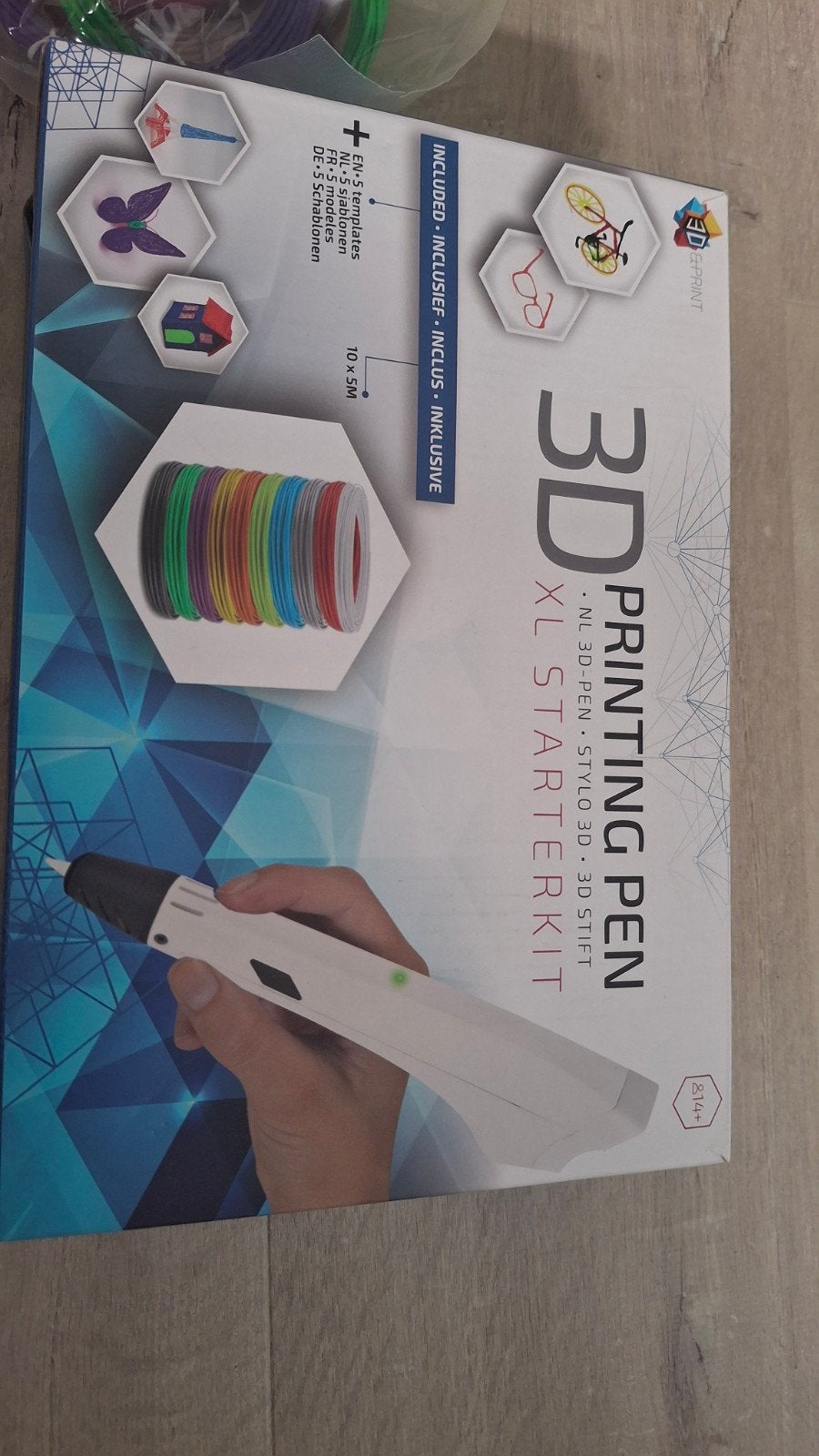 3D Printing Pen XL Starterkit -  in doos, Computers en Software, 3D Printers, Nieuw, Ophalen of Verzenden