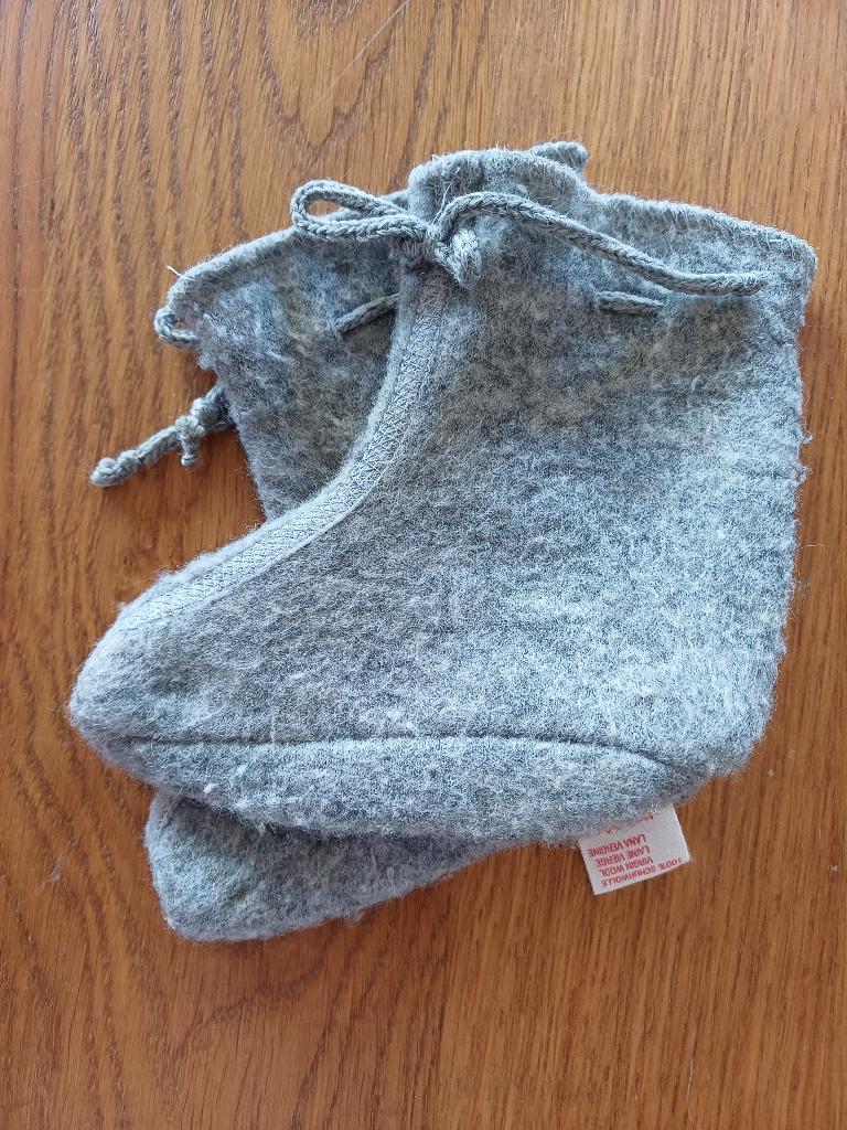 Engel - wollen babyslofjes, Slofjes, Gebruikt, Jongetje of Meisje, Engel