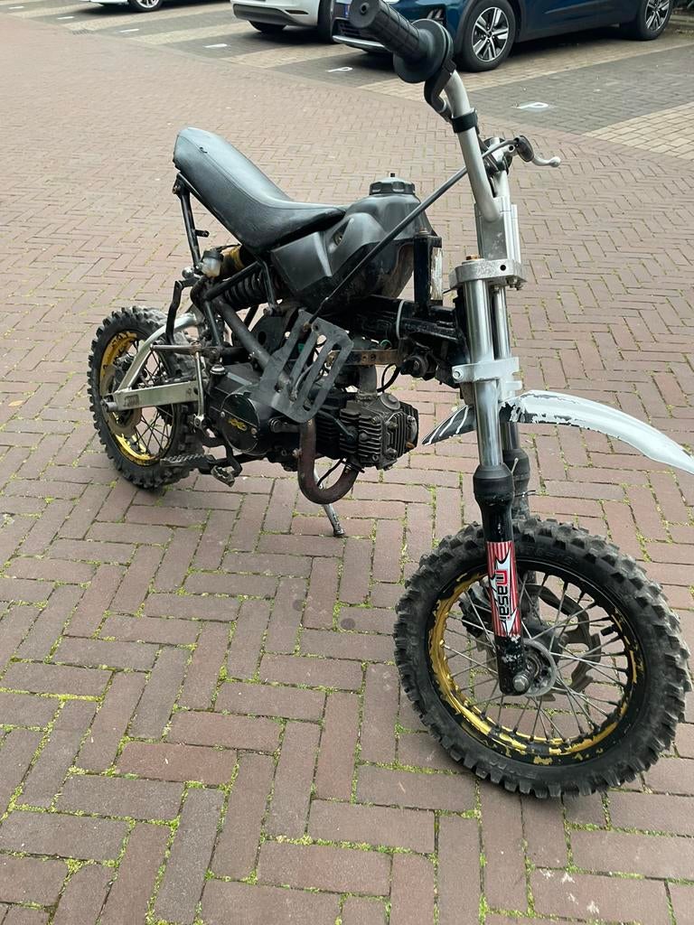 Pitbike 125cc Project – Loopt Goed  – SNEL WEG!, Ophalen, Zo goed als nieuw, Pitbike