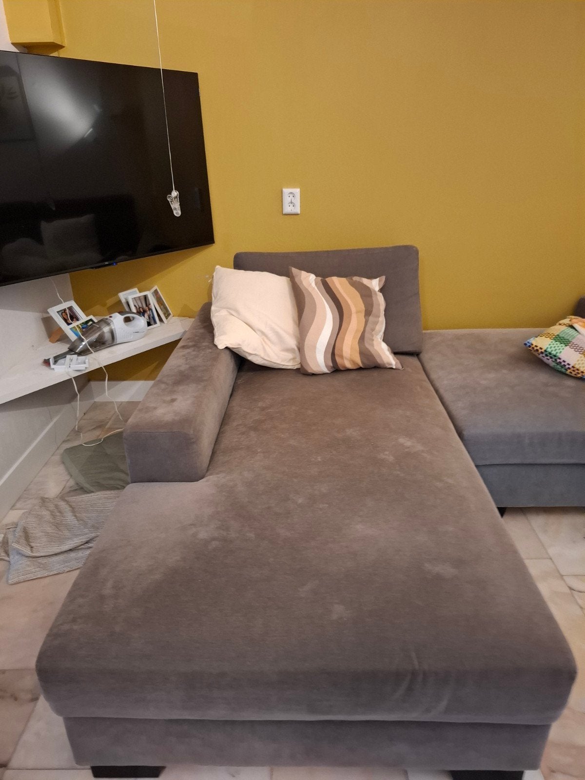 IKEA Sorvallen chaise longue, Ophalen, Modern, Comfortabel, Gebruikt, Stof