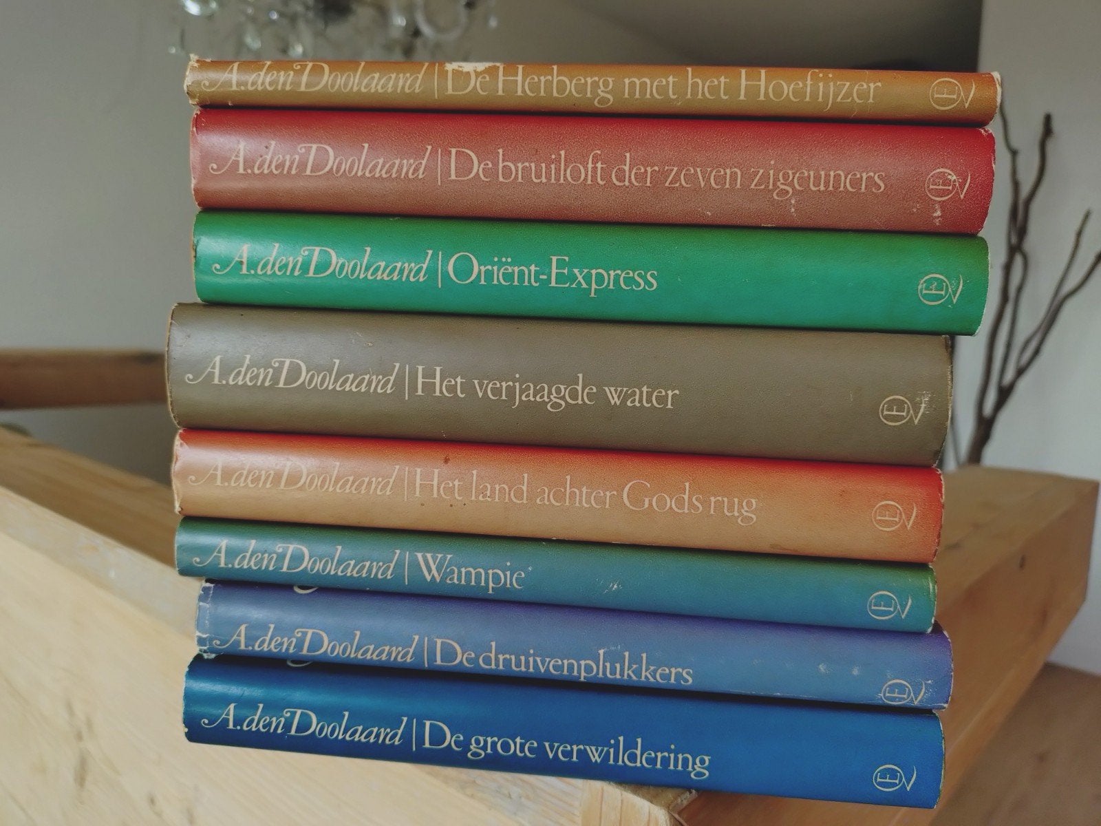 A. Den Doolaard - Complete serie van 8 boeken, Ophalen, Gelezen