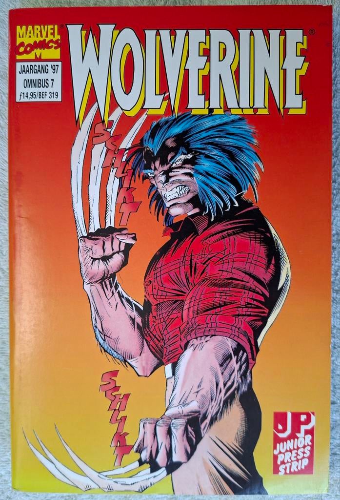 WOLVERINE OMNIBUS #7. JAARGANG '97. JUNIOR PRESS. NIEUWSTAAT, Boeken, Eén comic, Ophalen of Verzenden, Zo goed als nieuw, Europa