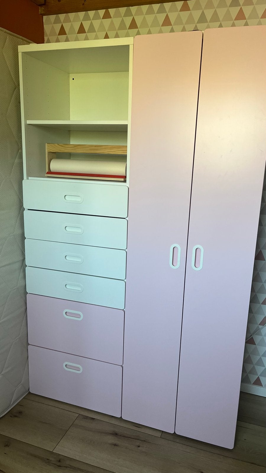 STUVA/FRITIDS IKEA kledingkast, Ophalen, Gebruikt, 50 tot 100 cm, Met lade(s)