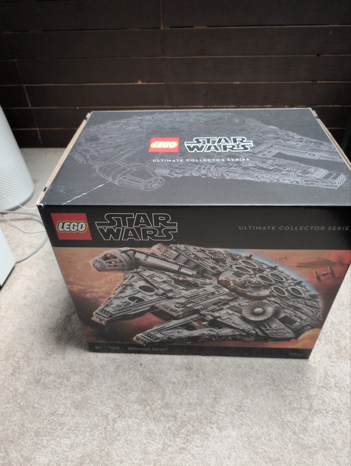 LEGO Star Wars 75192 Millennium Falcon UCS Nieuw in doos, Ophalen, Star Wars, Lego, Nieuw