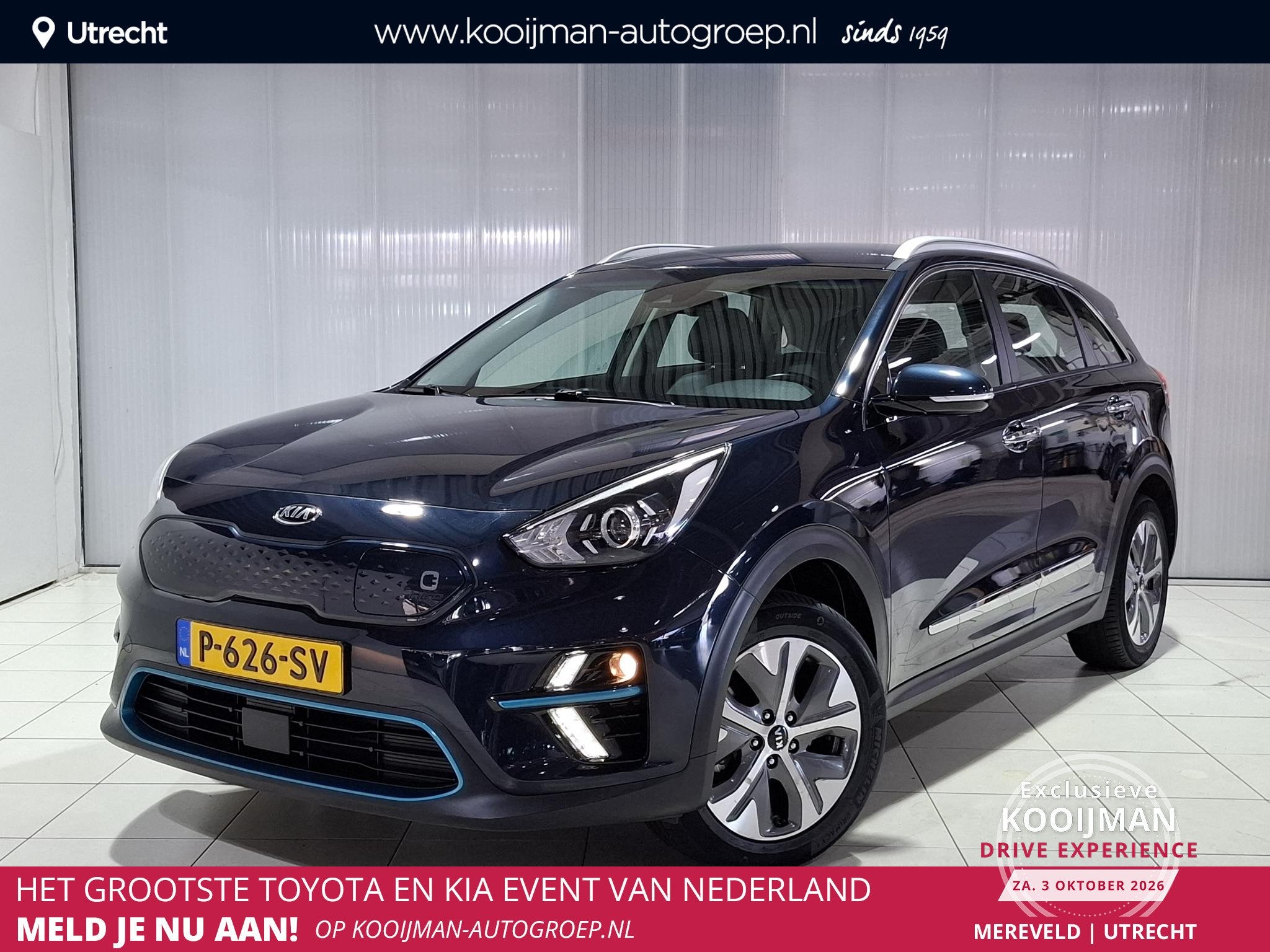 Kia e-Niro DynamicLine 64 kWh SOH 100% dealer onderhouden, w