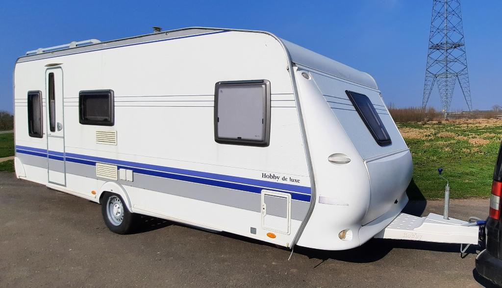 Hobby 560 De Luxe Excellent KMFe 2008 6-persoons, Rondzit, Hobby, Ringverwarming, Particulier