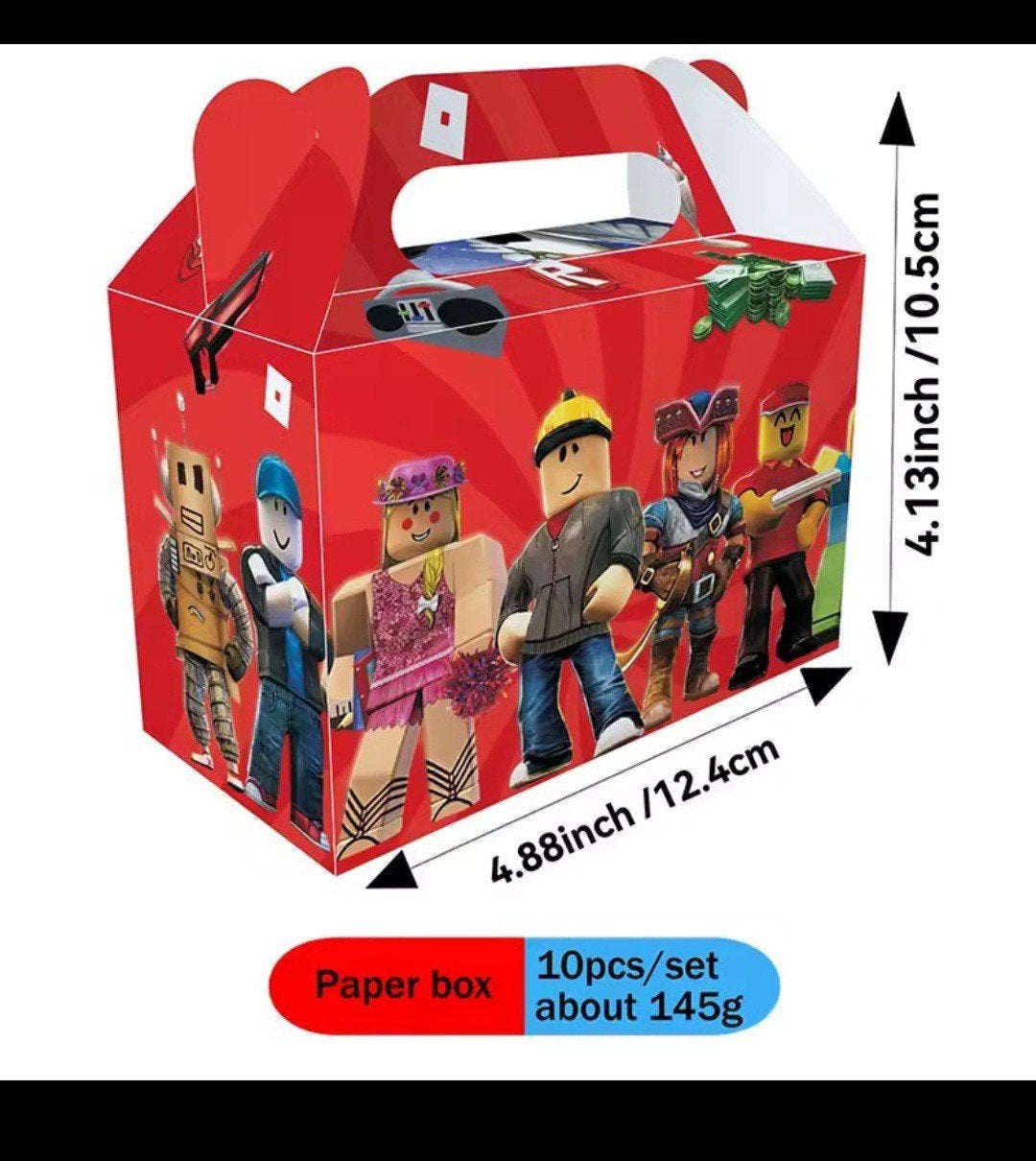 Roblox traktatiedoosjes - 10 stuks, Ophalen, Nieuw, Jongen of Meisje
