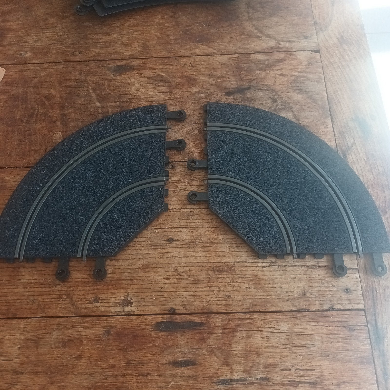 2x 45 graden bocht Scalextric racebaan onderdelen, Kinderen en Baby's, Speelgoed | Racebanen, Overige merken, Gebruikt, Onderdelen