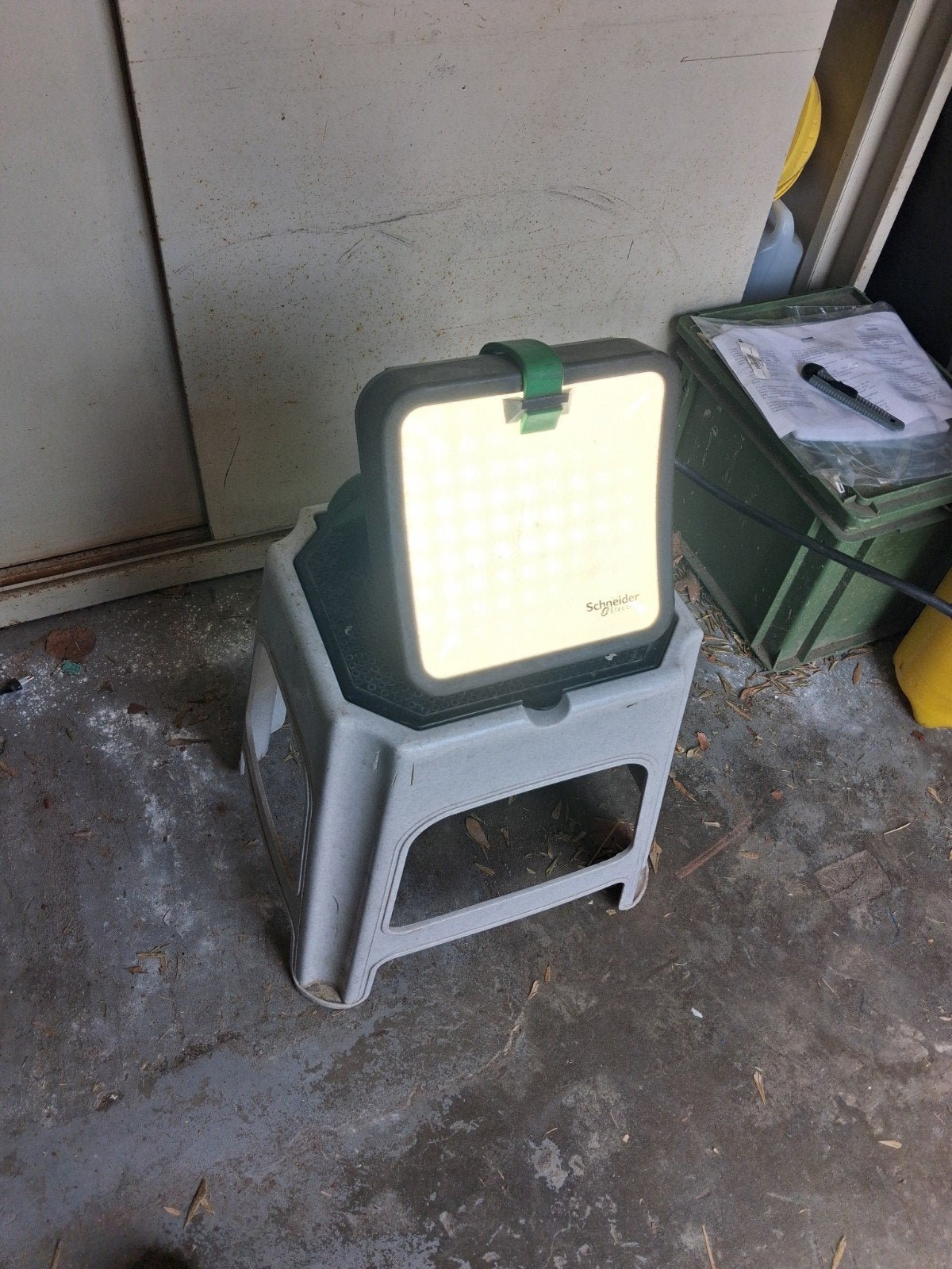 bouwlamp schneider, Ophalen, Gebruikt, Minder dan 50 watt, Overige typen
