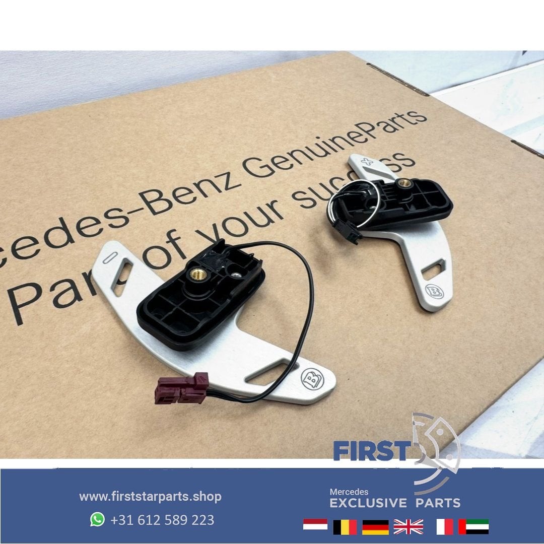 BRABUS STUUR FLIPPERS ORIGINEEL W205 C63 W213 E63 W253 GLC63, Gebruikt, -, Ophalen of Verzenden, -