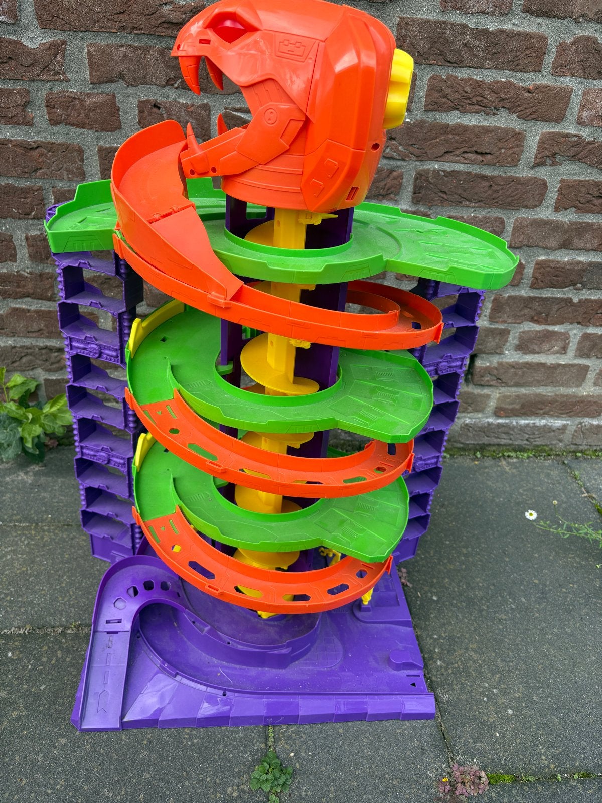 Hot Wheels Cobra Crash Baan - Spectaculair Speelplezier!, Ophalen, Gebruikt, Jongen of Meisje