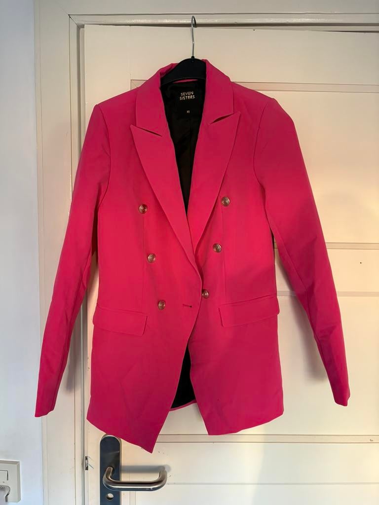 Roze blazer, Ophalen of Verzenden, Zo goed als nieuw, Jasje, Roze
