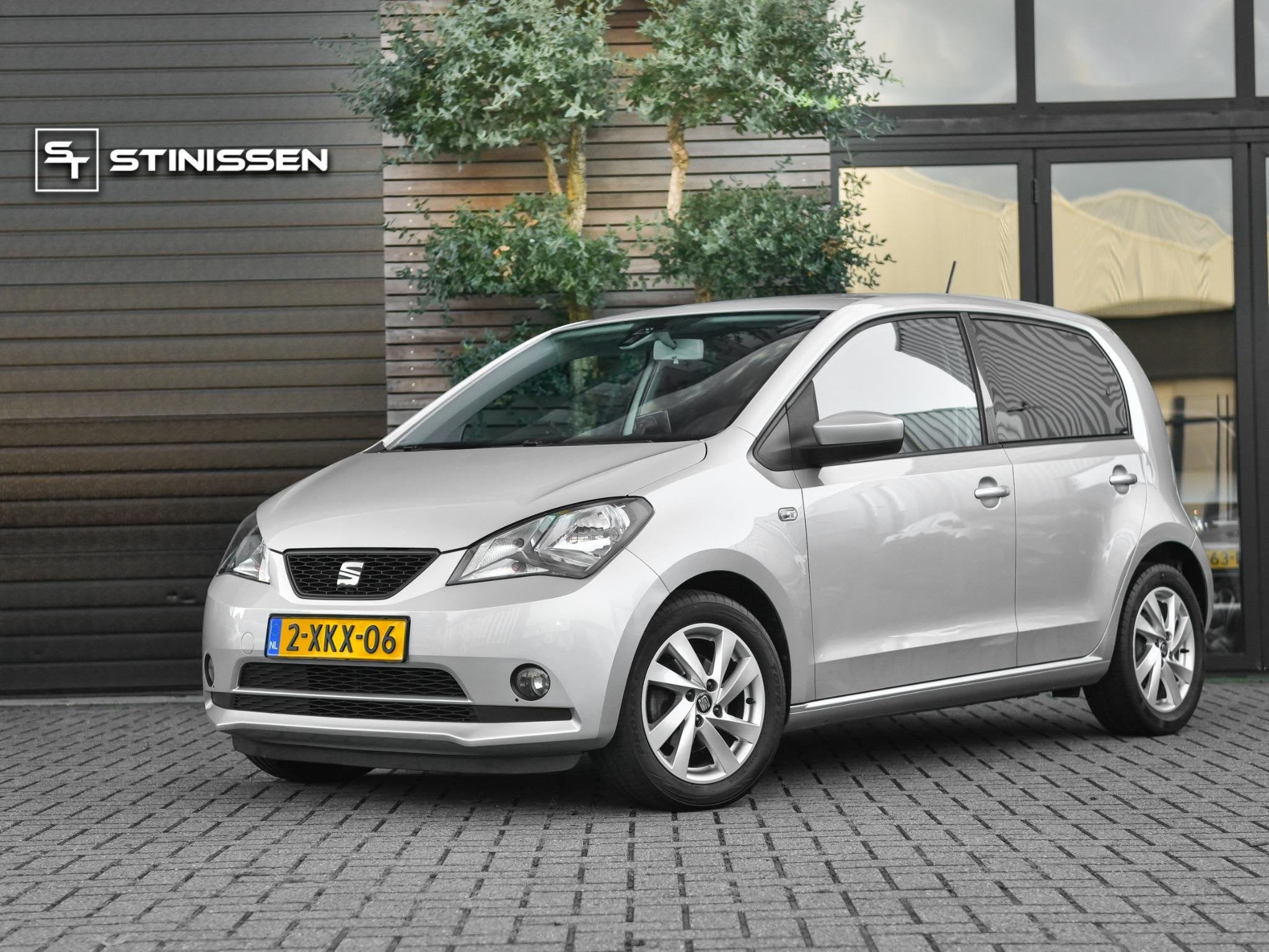 SEAT Mii 1.0 Sport Dynamic Navi Airco Stoelverwarming, Voorwielaandrijving, Euro 5, Stof, Gebruikt