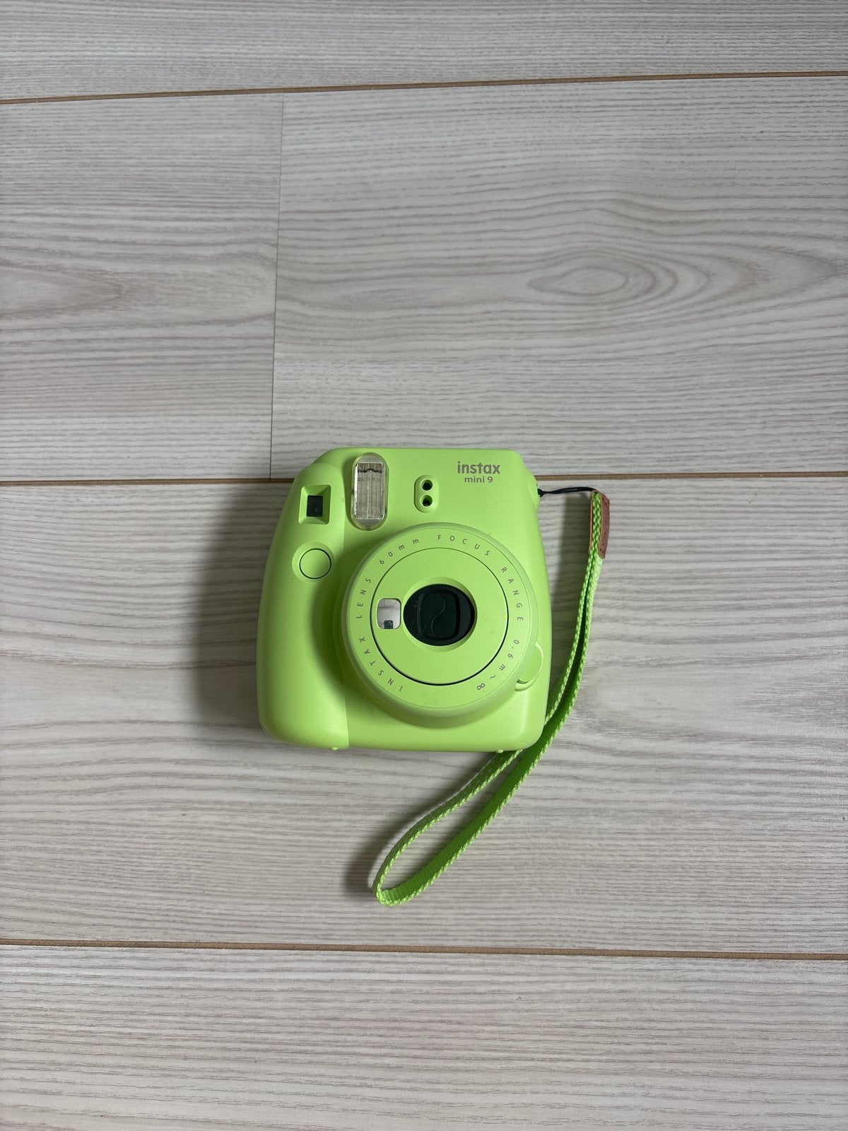 Fujifilm Instax Mini 9 - Lime Groen Instant Camera, Ingebouwde flitser, Instant camera, Ophalen of Verzenden, Zo goed als nieuw