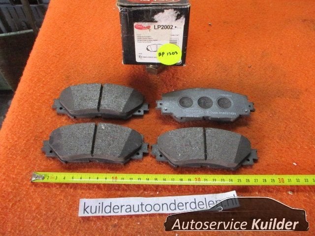 Remblokken voorzijde Toyota Auris Corolla Urban cruiser BP13, -, Subaru, -, Nieuw