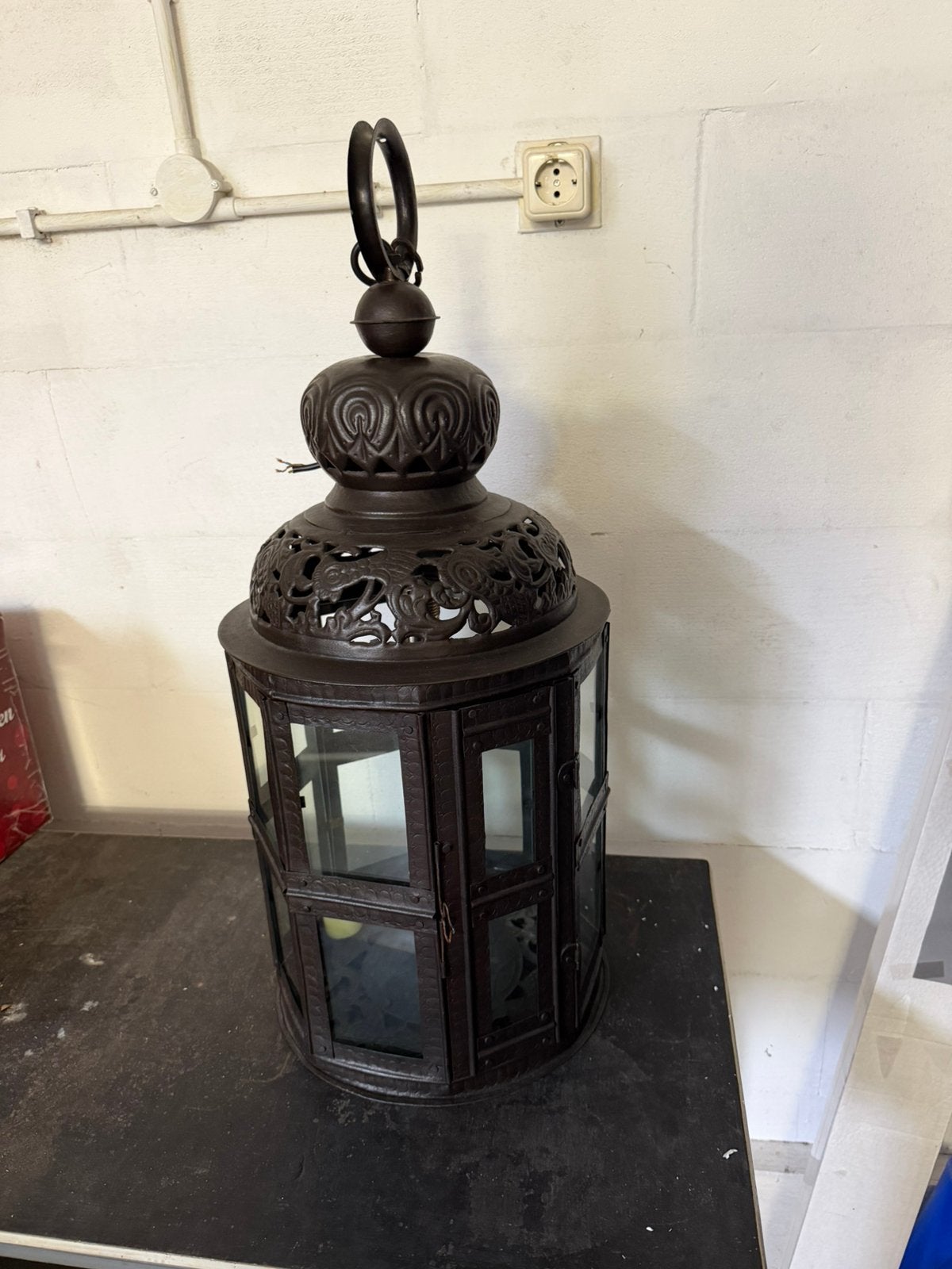 Aparte hanglamp, Ophalen, Gebruikt