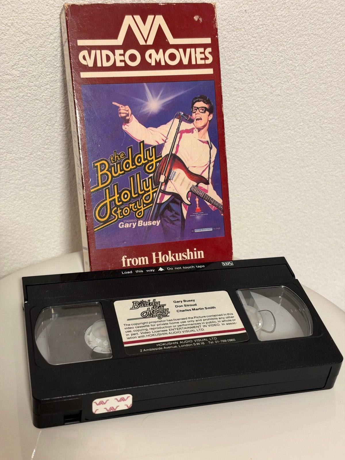 The Buddy Holly Story VHS - Gary Busey, Cd's en Dvd's, Muziek, Ophalen of Verzenden, VHS, Gebruikt