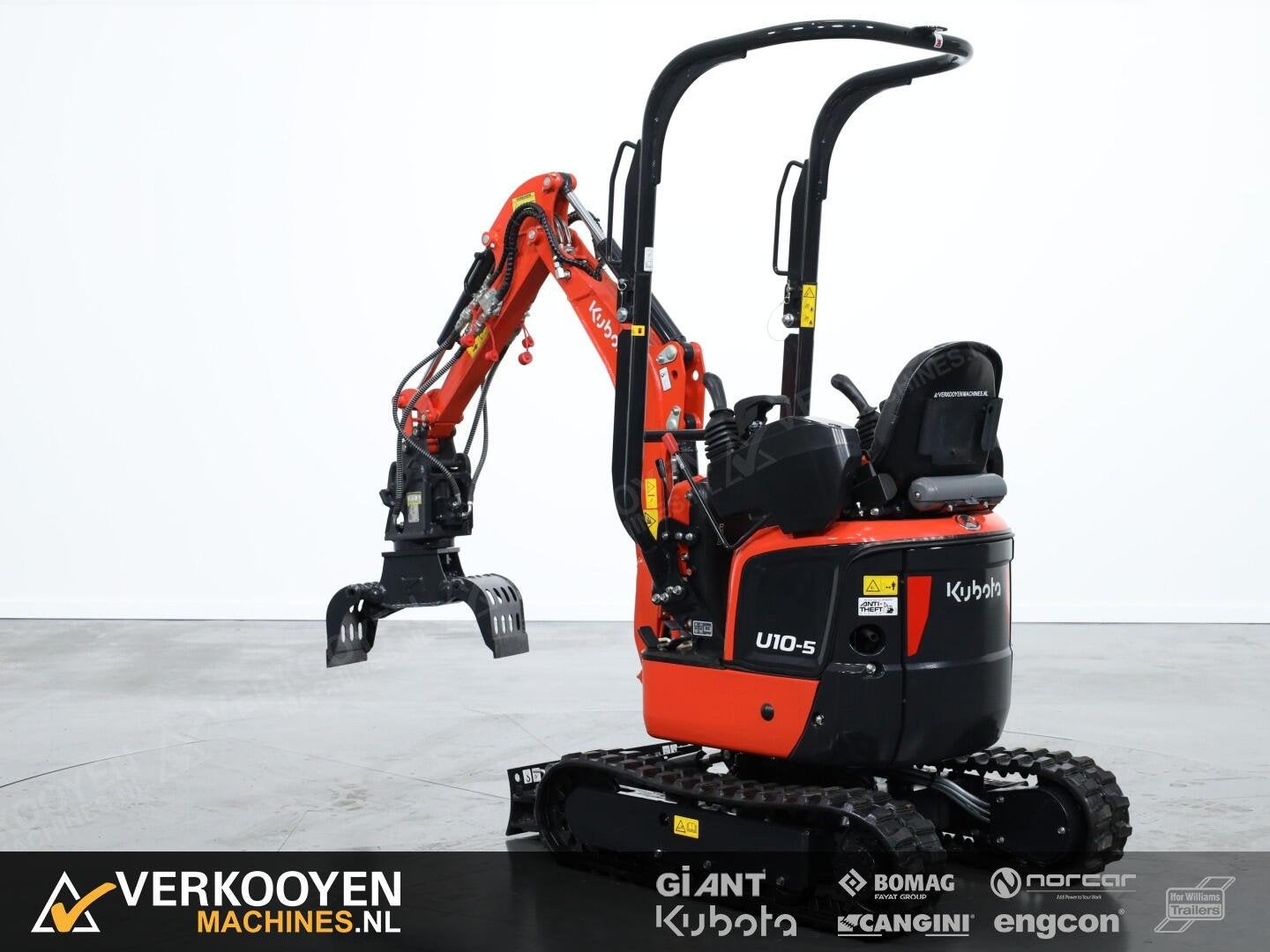 2026 Kubota U10-5 + Sloopsorteer ADV1089, Graafmachine