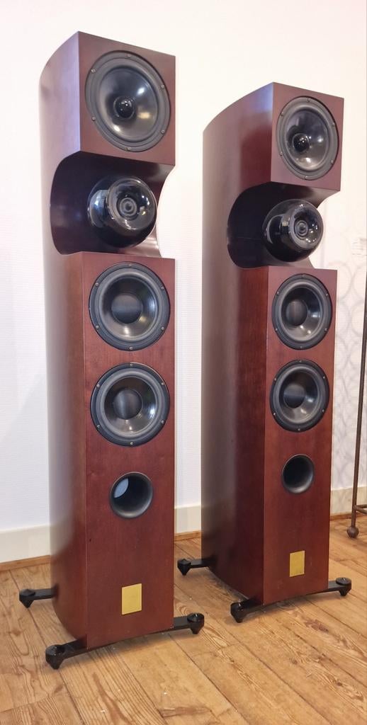 Elipson Signature 301, high end izgst., Audio, Tv en Foto, Luidsprekers, Zo goed als nieuw, 120 watt of meer, Front, Rear of Stereo speakers