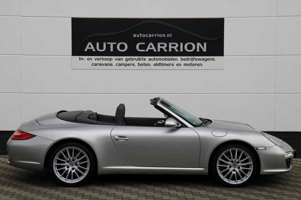 Porsche 911 Cabrio 3.6 PDK compleet dealeronderhouden !, Auto's, Porsche, Achterwielaandrijving, Gebruikt, Zwart, Cabriolet