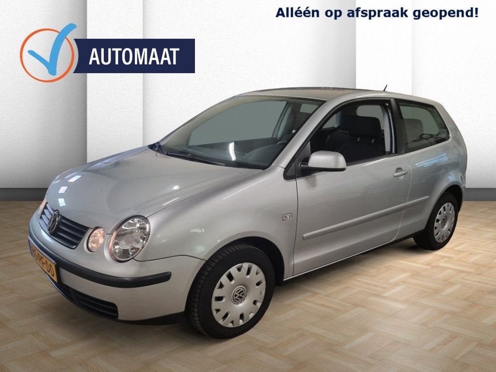 Volkswagen Polo 1.4-16V Athene AUTOMAAT Airco Cruise Control, Auto's, Stof, Zwart, Origineel Nederlands, Bedrijf